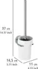 WENKO Vacuum-Loc® WC-Garnitur Mod. Capri, Befestigen ohne Produktbild-Vorschau 5