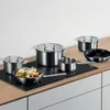Bosch HEZ9SE060 Kochgeschirrset 6-teilig Edelstahl Produktbild-Vorschau 3