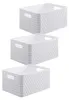 Rotho 3er Set Aufbewahrungsboxen Country - Organizer je 28 Produktbild-Vorschau 1