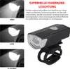 Optizium Fahrradlicht Led Fahrradbeleuchtung - Fahrradlampe Produktbild-Vorschau 2
