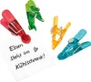 WEDO Notiz Magnethalter GLOSSY 4er Set farbig sortiert Produktbild-Vorschau 6