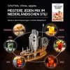 Recalma 12dílná sada na koktejly z nerezové oceli s Náhled obrázku produktu 6