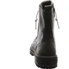 A black boot is shown from the back against a white background. Voir les images du produit