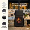ASH - Forno - 2 en 1 - Four à pizza / Cheminée d'extérieur Voir les images du produit 7