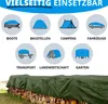 Abdeckplane 240g/m² verschiedene Farben & Größen Grün Produktbild-Vorschau 5