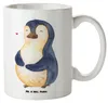 Mr. & Mrs. Panda Pott Pinguin Diät - Weiß - Geschenk, Produktbild-Vorschau 1