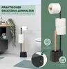 bremermann WC-Garnitur 3in1 inkl. Rollenhalter, WC-Bürste Produktbild-Vorschau 6
