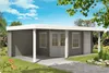 Alpholz Gartenhaus Johanna-40 Plus aus naturbelassenem Holz Produktbild-Vorschau 2