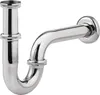 Röhrensiphon für Waschbecken 1 1/4" x 32mm Edelstahl Produktbild-Vorschau 3