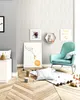 NEWROOM Tapete Stripes Grey Grau Vliestapete - Kinder Produktbild-Vorschau 3