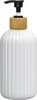 WELLHAUS Seifenspender/Shampooflasche 500ml, Weiß, Matt Produktbild-Vorschau 3
