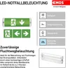 EMOS Illuminazione di emergenza a LED NESSI 3 W, 3 h, IP65, Anteprima dell’immagine prodotto 17
