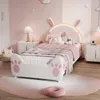 INONEFT Cartoon-Kinderbett 90 x 200 cm, Polsterbett mit Produktbild-Vorschau 8