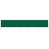 vidaXL Tissu brise-vent 5 pièces 600 x 160 cm vert Voir les images du produit 6