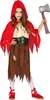Zombie Fairytale Little Red Riding Hood Costume Kids Anteprima dell’immagine prodotto 1