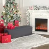 SONGMICS 110 cm Sitzbank mit Stauraum, klappbare Sitztruhe, Produktbild-Vorschau 5