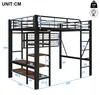 Hochbett 140 x 200 cm mit LED App-Steuerung, Ablagefach, Produktbild-Vorschau 8