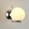 "ESFERA" applique con globo in vetro opalino E27 G45 - Anteprima dell’immagine prodotto 1