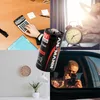 A collage of four images showing a calculator, a battery, an alarm clock, and a person taking a photo in a car. Náhled obrázku produktu