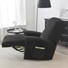 Elastischer Velours-Bezug für Relaxsessel mit Fußstütze Produktbild-Vorschau 3