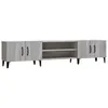 vidaXL TV-Schrank Grau Sonoma 180x31,5x40 cm Holzwerkstoff Produktbild-Vorschau 3