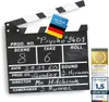 Filmklappe Regisseurklappe XXL Schwarz – Original Hollywood Produktbild-Vorschau 1
