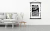 MuchoWow® Textilposter Jahrgang - Tiger - Design 120x180 cm Produktbild-Vorschau 3