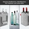 6er Flaschentasche Filz – Flaschenträger für bis zu 6 Produktbild-Vorschau 8