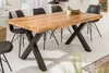 riess-ambiente Massiver Esstisch IRON CRAFT 160cm natur Produktbild-Vorschau 2
