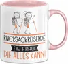 Rucksackreisende Geschenk Tasse Becher Die Frau Die Allen Produktbild-Vorschau 1