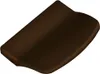 A dark brown door handle on a white background. Produktbild-Vorschau