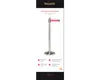 Securit - Edelstahl 100 cm Rollenband 210 cm rot | 1 Stück Produktbild-Vorschau 3