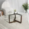 Skye Decor, Miro - Walnut, Couchtische, Nussbaum, Glas, 75 Produktbild-Vorschau 5