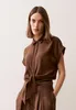 MORE & MORE Modal Blend Blouse with Knot Detai cool Produktbild-Vorschau 1