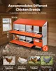 VEVOR 2-stöckiges Legenest 1060x525x800mm, 8 Fächer, Produktbild-Vorschau 10