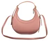 Elegante rosa Mini-Lederhandtasche mit verstellbarem Produktbild-Vorschau 2