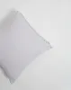 Graue Baumwoll-Musselin Kissenbezug 40x40 für Bettwäsche Produktbild-Vorschau 3