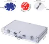 HOMCOM Pokerkoffer Pokerset Pokerchips 4/5 Farben 2 x Produktbild-Vorschau 3
