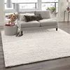 Teppich Prime Shaggy Hochflor Einfarbig Weiss Creme Weich Produktbild-Vorschau 1