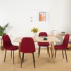 Stuhlhussen 4er Pack, Universal Stretch Waffelstoff Produktbild-Vorschau 2