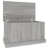 vidaXL Cassapanca Grigio Sonoma 70x40x38 cm Materiale Anteprima dell’immagine prodotto 1