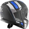 Bogotto FF403 Murata Klapphelm, blau/schwarz, M (57/58) Produktbild-Vorschau 3