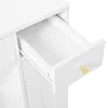 okwish Comodino da bagno con illuminazione a LED e prese Anteprima dell’immagine prodotto 11