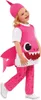 Baby Shark Kostüm kleiner Hai für Kinder Gr. 92-104 rosa Tier Lizenz-Kostüm Tierkostüm Meeresbewohner Raubtier Fasching Karneval Mottoparty Kinderfasching Produktbild-Vorschau