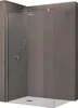 doporro Paroi de Douche à L'italienne Transparent 90cm Voir les images du produit 1