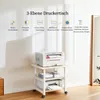 Półka na drukarkę, stolik pod drukarkę, solidna metalowa Podgląd zdjęcia produktu 4