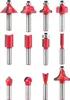 A collection of router bits arranged in three rows on a white background. Náhľad obrázku produktu