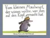 Vom kleinen Maulwurf, der wissen wollte, wer ihm auf den Anteprima dell’immagine prodotto 1