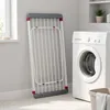 Relaxdays 10018866, wasrek, kunststof, staal, grijs, rood, Productafbeelding-voorbeeld 3