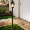 Lampione Esterno Classico Navedo Alluminio Nero 1 Luce E27 Anteprima dell’immagine prodotto 2